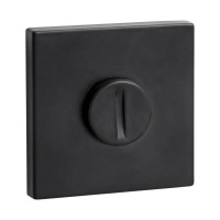 Завертка к ручкам PUERTO серия SLIM, черный INBK AL 03 slim B