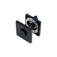 Завертка к ручкам PUERTO серия SLIM, черный INBK AL 03 slim B