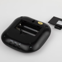 Беспроводной дверной звонок ЭРА BIONIC Black черный, 6 мелодий Б0054779