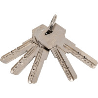 Цилиндровый механизм НОРА-М ЕСО Z ЛП-100 50-50 хром 18902