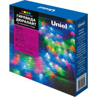 Светодиодная гирлянда Uniel Дюралайт ULD-D50 8M/С08 IP44 MULTI UL-00008571