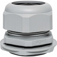 Сальник EKF PG48, IP54, d отверстия 59 мм, d провода 37-44 мм, 1 штука plc-pg-48-1-r