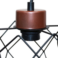 Подвесной светильник ЭЛЕТЕХ Сигма 211 черный муар медь НСБ 01-60-161 Е27 ИУ 1005404793