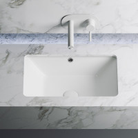 Умывальник Ceramicanova Element прямоугольный, встраиваемый под столешницу, 550x400x185 мм CN6045