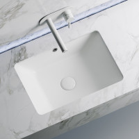 Умывальник Ceramicanova Element прямоугольный, встраиваемый под столешницу, 550x400x185 мм CN6045