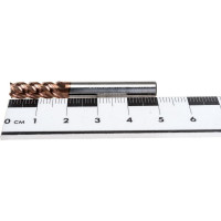 Фреза концевая твердосплавная до 65 НRC Серия 310 (6х16х50 мм; 4-х перая; TiAlSIN; 45 градусов; хв-к 6 мм) Partner 310060