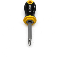 Отвертка Felo Ergonic Stubby с двухсторонней битой SL5.5хPH2, 60 мм 46926010