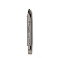 Отвертка Felo Ergonic Stubby с двухсторонней битой SL5.5хPH2, 60 мм 46926010