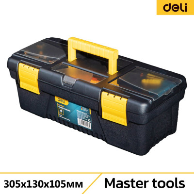 Ящик для инструментов DELI  DL432412 (305х130х105мм, грузоподъёмность 4кг) 98474