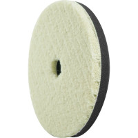 Насадка полировальная "под липучку" (125 мм; короткая плетеная шерстяная нить) vertextools 0094-125