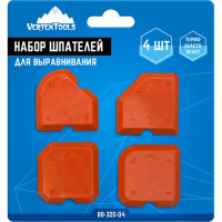 Набор шпателей для выравнивания vertextools 4 предмета 88-320-04