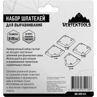 Набор шпателей для выравнивания vertextools 4 предмета 88-320-04