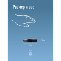 Кемпинговый походный фонарь КОСМОС 5Вт COBLED/3xAAА/корпус ABS-пластик/карабин, KOC601B