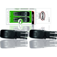 Адаптер для щеток Heyner TOP LOCK c верхним замком, 19 мм, к-т 2 шт 300230