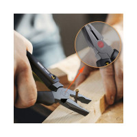 Комбинированные плоскогубцы DELI Home Series Black HT2007 6" 104611