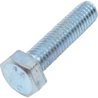 Болт МЕТАЛЛСЕРВИС M6x25, DIN 933, с полной резьбой, цинк, 50 шт. 1238966