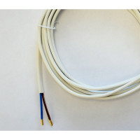 Сетевой шнур Мастер Тока ШВВПбм 2x0.75 белый, 6А, без заземления, 1,5 м, вк СШ0034