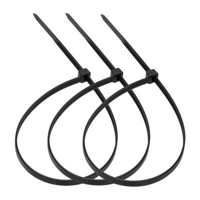 Хомут стяжка нейлоновая SUPRLAN 3,6х150мм черная UV /100pcs/ 06-1011