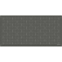 Металлическая перфопанель ООО Металекс Metalex 400x1600 серая PRS40160