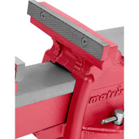 Слесарные тиски MATRIX 150 мм, поворотные, с наковальней 18602