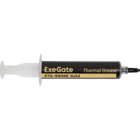 Термопаста ETG-9WMK Gold (8,6 Вт/(м·К), 20 г, шприц с лопаткой) ExeGate 282345