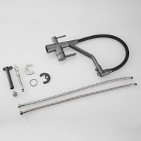 Смеситель для кухни ROSE с подключением к фильтру питьевой воды, темно-серый R558Y