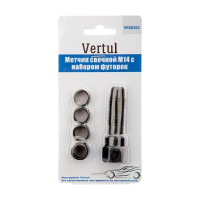 Свечной метчик VERTUL М14 с набором футорок VR50162