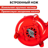 Фекальный насос QUATTRO ELEMENTI Sewage 500F Ci-Cut  909-075
