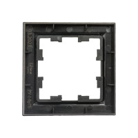 1-местная рамка IEK Brite ру-1-бртб темная бронза BR-M12-K45