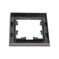 1-местная рамка IEK Brite ру-1-бртб темная бронза BR-M12-K45