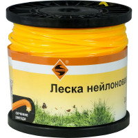 Леска нейлоновая для триммеров (2.4 мм; 120 м; звезда) Энкор 56661