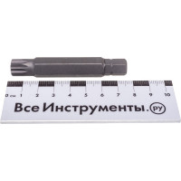 Бита (SPLINE; 10 мм; М12; 75 мм) Jonnesway D10M75M12A