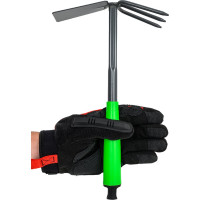 Мотыжка с прямым лезвием, 3 зубца, 410 мм, коннекторная система ФАРИНА 93112 тов-095476