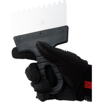 Фасадный зубчатый шпатель (150 мм, нержавеющая сталь, 6 мм) Biber 35211 тов-048245