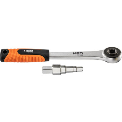 Ступенчатый ключ с трещоткой 1/2 NEO Tools 02-060