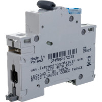Автоматический выключатель Legrand DX³-E 6000 6 кА тип характеристики C 1П 230/400 В~ 10 А 1 модуль 407261