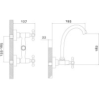 Смеситель для кухни Rossinka G02-73
