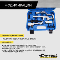 Набор для установки ГРМ BMW N12 / N14, PSA Car-tool CT-Z0108