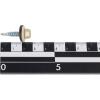 Кровельный саморез крепежная техника слоновая кость RAL 1014, 5.5х25 мм, 250 шт 420408 БК