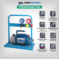 Комплект для заправки кондиционеров ОДА Сервис standart AC-2024