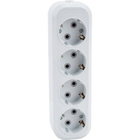 Колодка IN HOME УЗ-4-GRAND 4-х местная с з/к 5140 4690612000503