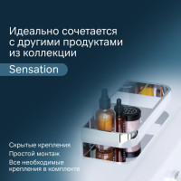 Корзина для душа AM.PM Sensation хром A3034800