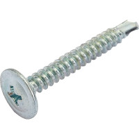 Саморез с пресс-шайбой BEFAST 4.2х32 наконечник сверло, цинк, 800 шт CSH11032800S