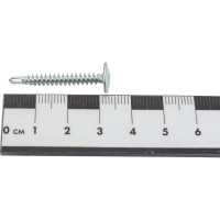 Саморез с пресс-шайбой BEFAST 4.2х32 наконечник сверло, цинк, 800 шт CSH11032800S