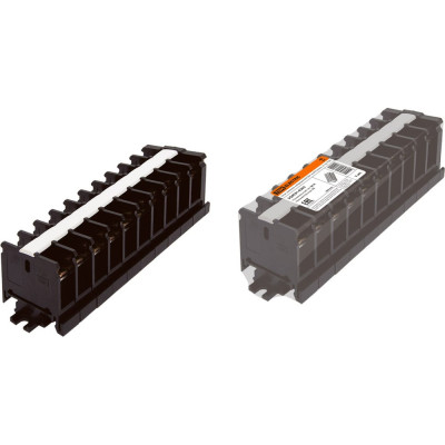 Наборный блок зажимов TDM ELECTRIC БЗН 30А на DIN-рейку 10 пар SQ0531-0203