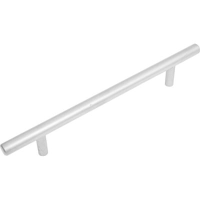 Ручка-рейлинг MFK-TORG L530-128-SC 128 мм, матовый хром, диаметр 10 мм L530-128-10-SC