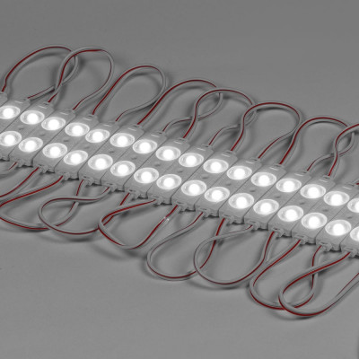 Светодиодный модуль Donled 0.72Вт, 12В, IP65, SMD2835 2LED, 70лм, холодный белый, 20 шт./гирлянда DL-THL-2