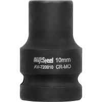 Головка ударная шестигранная (10 мм; 1/2DR) AV Steel AV-720010