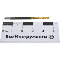Метчик Guhring M2х0.4, HSS-E, тип N R40, TiN, глух. отв., Powertap 5737 2,000