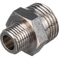 Переходной никелированный ниппель STOUT НН 1/2X1/4 SFT-0004-001214 RG008Q0OCNLVDC